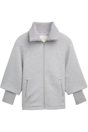 TOM TAILOR Damen Cape Jacke in Melange Optik