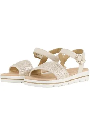 TOM TAILOR Damen Flache Sandalen mit Flechtmuster