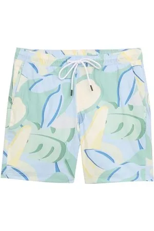 TOM TAILOR Herren Badeshorts mit Print