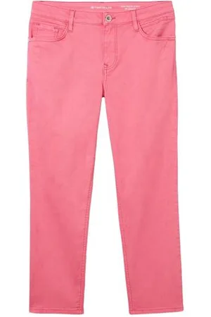 TOM TAILOR Damen TTALEXA Straight Jeans Cropped