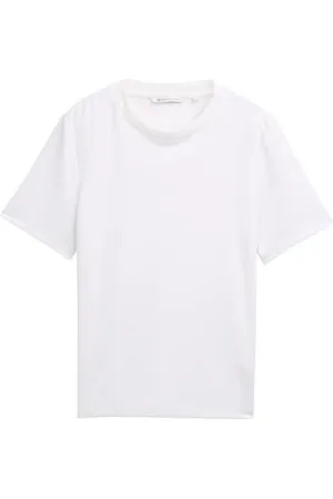 TOM TAILOR Damen Basic Loose Fit T-Shirt