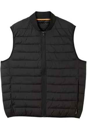 TOM TAILOR Herren Leichte Weste im Bomber Stil