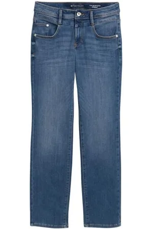 TOM TAILOR Damen TTALEXA Straight Jeans