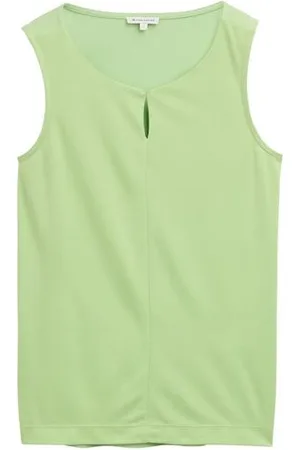 TOM TAILOR Damen Top mit Cut-Out-Detail