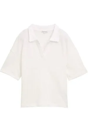 TOM TAILOR Damen T-Shirt mit Polokragen