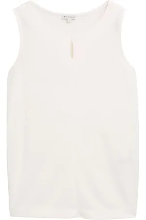 TOM TAILOR Damen Top mit Cut-Out-Detail