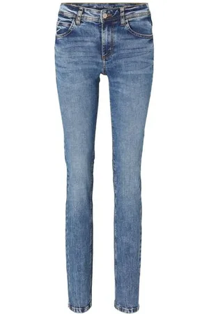 TOM TAILOR Damen TTALEXA Straight Jeans mit Bio-Baumwolle