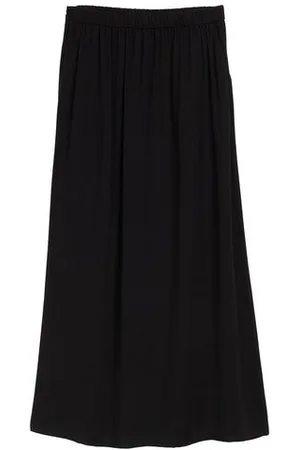 TOM TAILOR Damen Maxi-Rock mit Eingriffstaschen