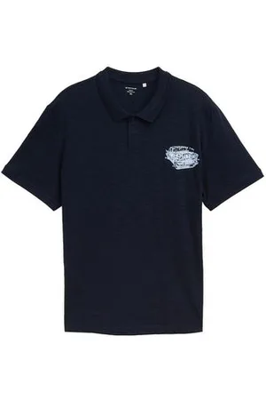 TOM TAILOR Herren Plus Size - Poloshirt aus Baumwolle mit Print