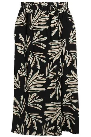 TOM TAILOR Damen Maxi-Rock mit Eingriffstaschen