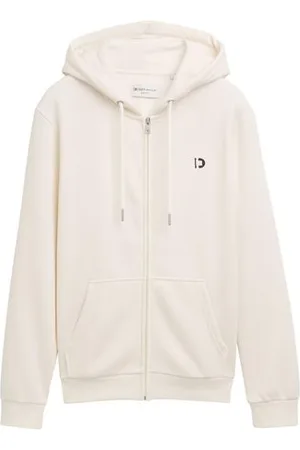 TOM TAILOR Herren Sweatjacke mit Logo Print