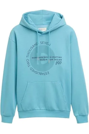 TOM TAILOR Herren Hoodie mit Print