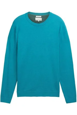 TOM TAILOR Herren Strickpullover mit Rundhalsausschnitt