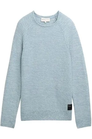 TOM TAILOR Herren Strickpullover mit Struktur