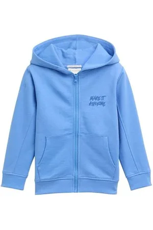 TOM TAILOR Jungen Hoodie Sweatjacke mit Print
