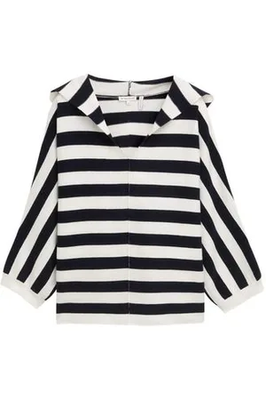 TOM TAILOR Damen Loose Fit Strickpullover mit Kapuze