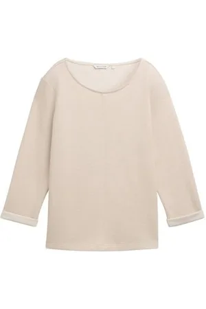 TOM TAILOR Damen 3/4 Arm Sweatshirt
