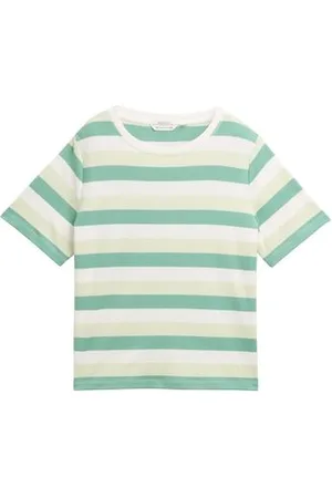TOM TAILOR Damen T-Shirt aus Baumwolle