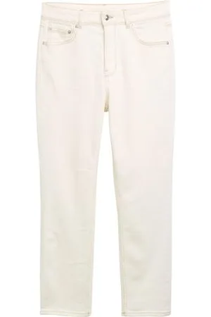 TOM TAILOR Damen TTLOTTE Slim Straight Jeans mit High Waist