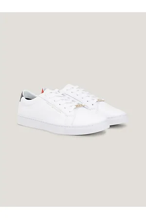 Tommy Hilfiger Metallic-Sneaker zum Schnüren