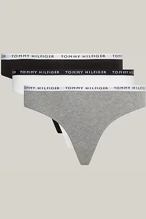 Tommy Hilfiger 3er-Pack Strings mit Logo-Taillenbund