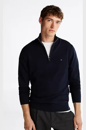 Tommy Hilfiger Pullover mit Kaschmir und Mock-Rollkragen