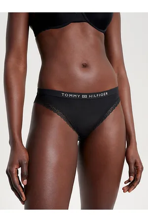 Tommy Hilfiger Slips mit Spitze und gleichfarbigem Logo