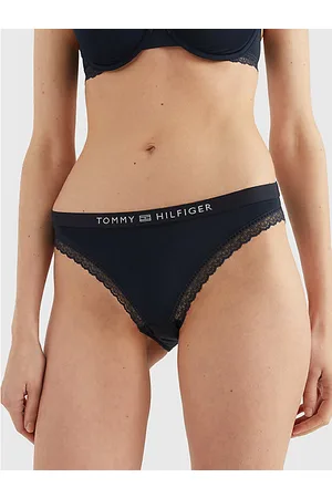 Tommy Hilfiger Slips mit Spitze und gleichfarbigem Logo