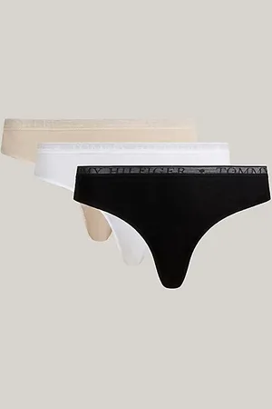 Tommy Hilfiger 3er-Pack Strings mit Spitze und Logo
