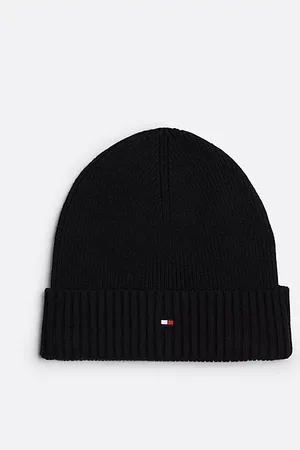 Tommy Hilfiger Hilfiger Flag Beanie mit Kaschmir