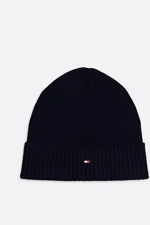 Tommy Hilfiger Hilfiger Flag Beanie mit Kaschmir