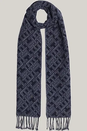Tommy Hilfiger TH Monogram Wollschal mit Kaschmir