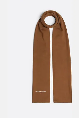 Tommy Hilfiger Strickschal mit aufgesticktem Logo