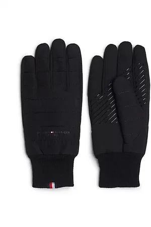 Tommy Hilfiger Handschuhe mit Steppnähten und Logo