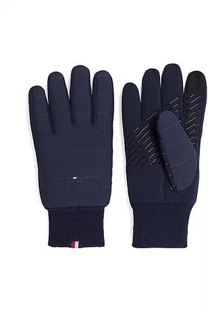 Tommy Hilfiger Handschuhe mit Steppnähten und Logo