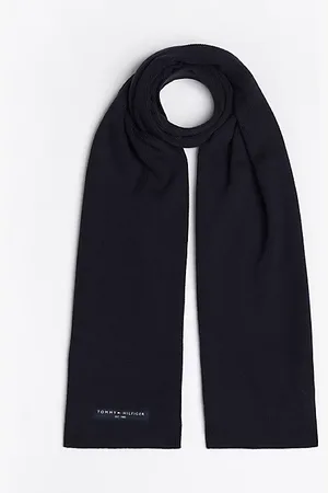 Tommy Hilfiger Feinstrickschal mit Logo