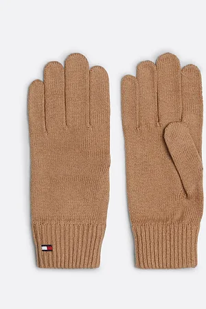 Tommy Hilfiger Essential Handschuhe mit Kaschmir und Flag