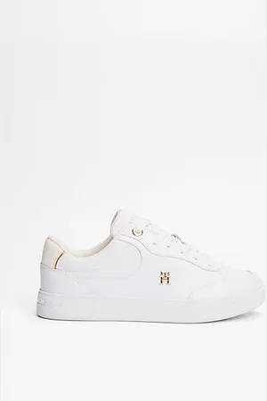 Tommy Hilfiger Court-Sneaker aus Leder mit TH-Monogramm