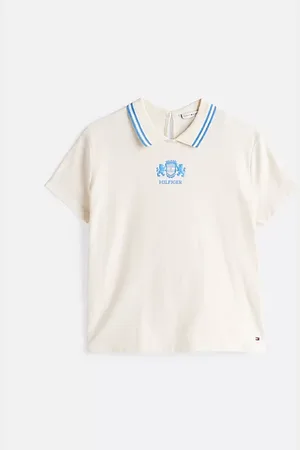 Tommy Hilfiger Regular Fit Polo-Top mit Cut-out am Rücken