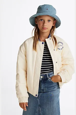 Tommy Hilfiger Varsity-Bomberjacke aus Satin