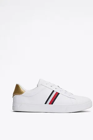 Tommy Hilfiger Court-Sneaker aus Leder mit Tommy-Tape