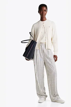 Tommy Hilfiger Gestreifte Relaxed Straight Leg Fit Hose