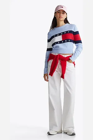 Tommy Hilfiger Claire Jeans mit hohem Bund und weitem Bein
