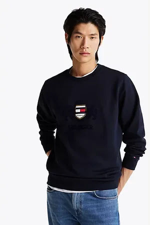 Tommy Hilfiger Sweatshirt mit Logo und Rundhalsausschnitt