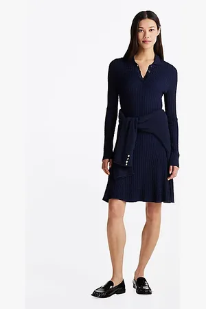 Tommy Hilfiger Mini-Strickkleid mit Zopfstrickmuster