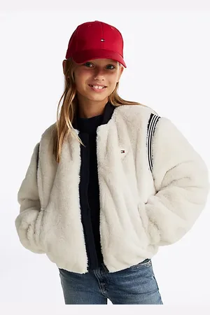 Tommy Hilfiger Bomberjacke aus Kunstpelz