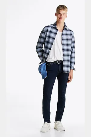 Tommy Hilfiger Simon Skinny Jeans mit Fade-Effekt-Nähten