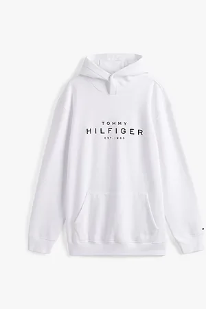 Tommy Hilfiger Plus Hoodie mit Druckknöpfen und Logo
