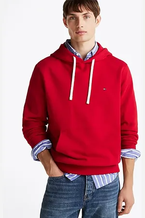 Tommy Hilfiger Terry-Hoodie mit Flag-Stickerei