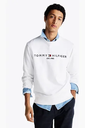 Tommy Hilfiger Rundhals-Sweatshirt mit Logo-Stickerei